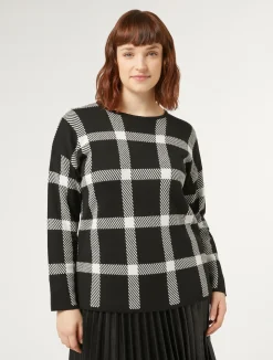 New Marina Rinaldi Wool blend jumper BLACK