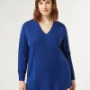 Best Marina Rinaldi Wool blend jumper ULTRAMARINE