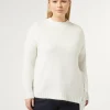 New Marina Rinaldi Wool blend jumper WHITE