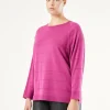 Discount Marina Rinaldi Wool blend jumper CYCLAMEN