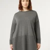 Discount Marina Rinaldi Wool blend jumper MEDIUMGREY