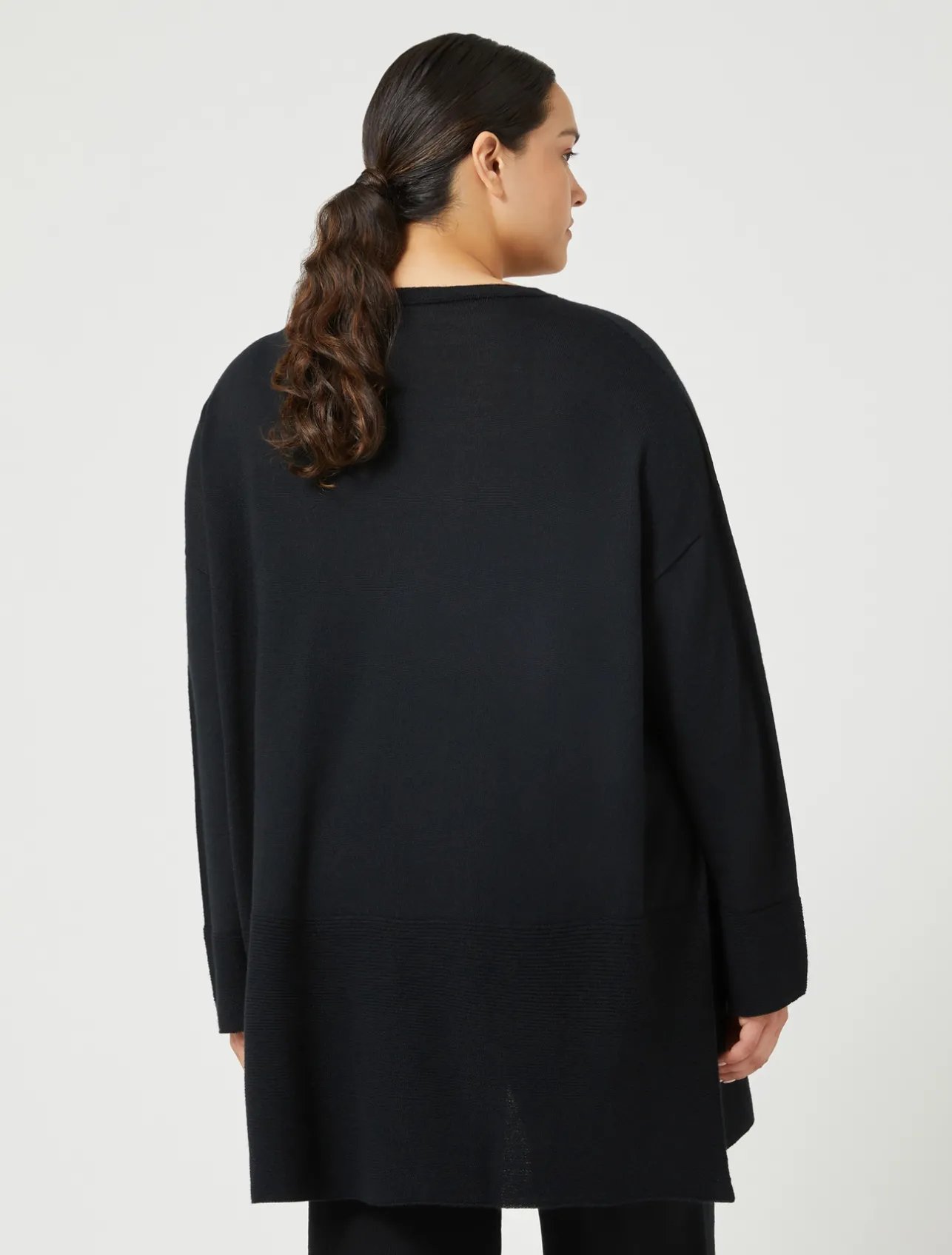 Best Marina Rinaldi Wool blend jumper BLACK