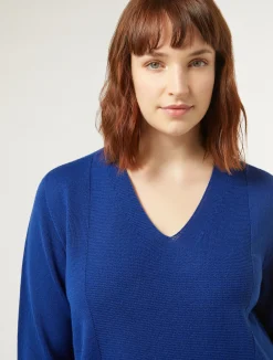 Best Marina Rinaldi Wool blend jumper ULTRAMARINE