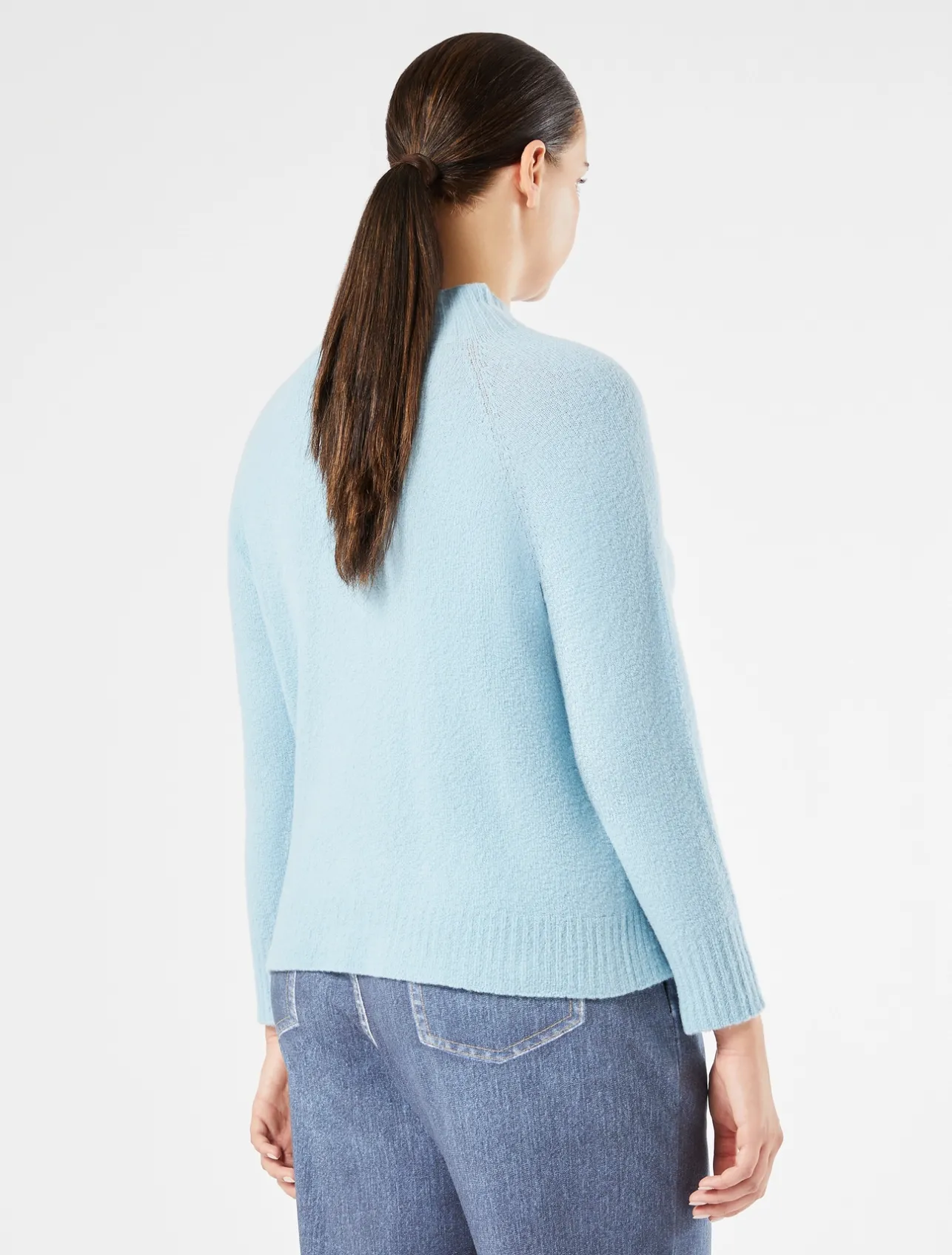 Fashion Marina Rinaldi Wool blend jumper LIGHTBLUE