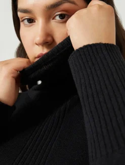 New Marina Rinaldi Wool blend jumper BLACK
