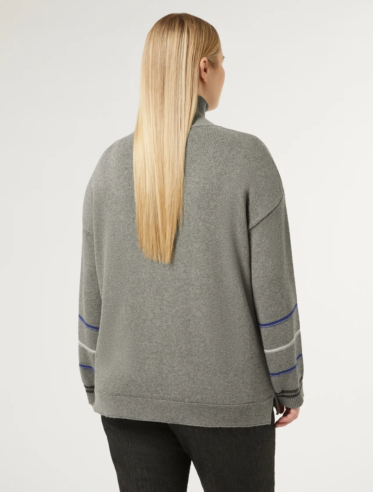 Outlet Marina Rinaldi Wool blend jumper MEDIUMGREY