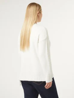 New Marina Rinaldi Wool blend jumper WHITE