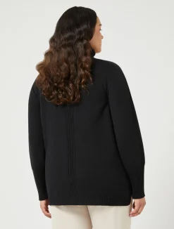 New Marina Rinaldi Wool blend jumper BLACK