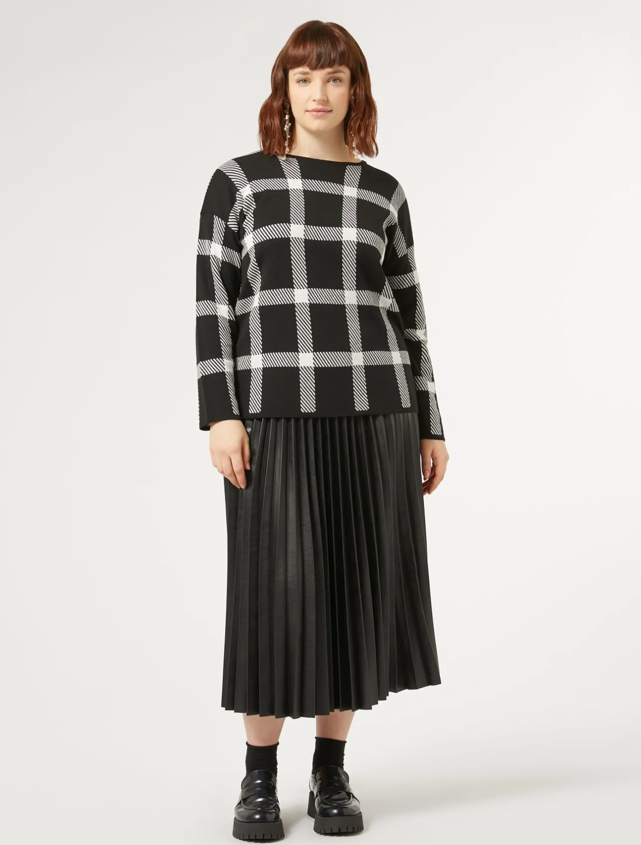New Marina Rinaldi Wool blend jumper BLACK