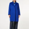 Hot Marina Rinaldi Wool broadcloth coat CORNFLOWERBLUE