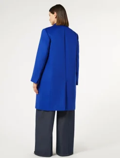 Hot Marina Rinaldi Wool broadcloth coat CORNFLOWERBLUE