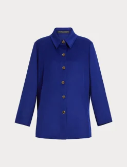 Hot Marina Rinaldi Wool broadcloth jacket MIDNIGHTBLUE