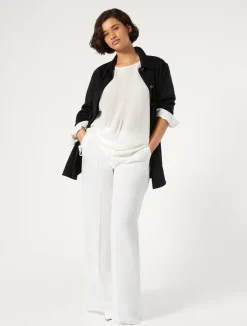 Fashion Marina Rinaldi Wool broadcloth jacket BLACK