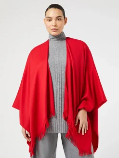 New Marina Rinaldi Wool cape RED