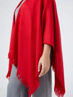 New Marina Rinaldi Wool cape RED
