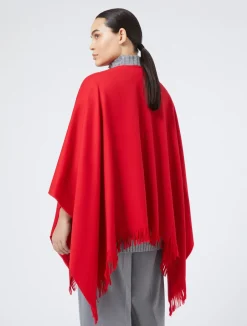 New Marina Rinaldi Wool cape RED