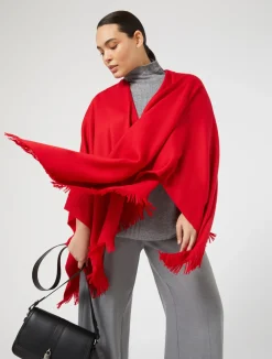 New Marina Rinaldi Wool cape RED