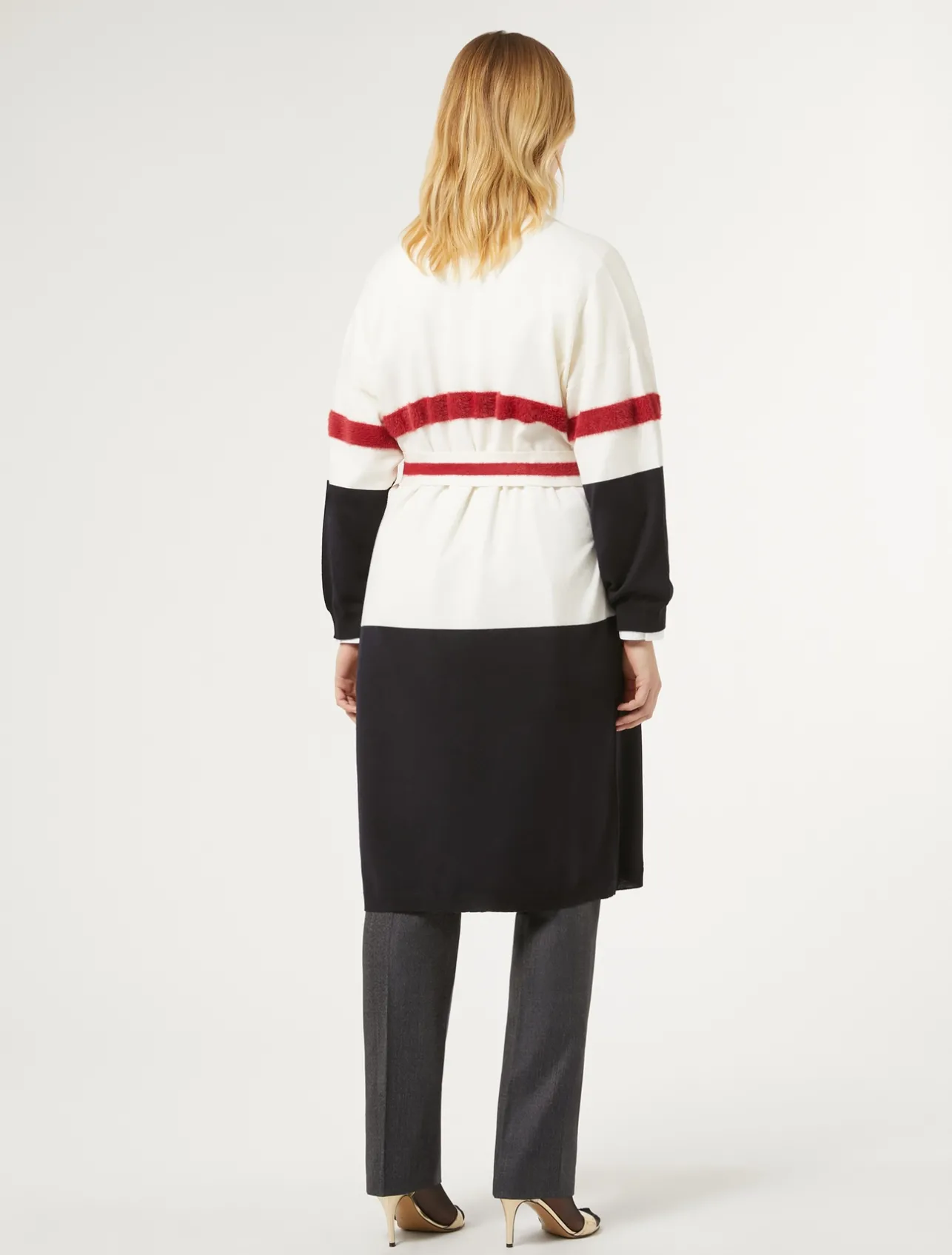 Discount Marina Rinaldi Wool cardigan ULTRAMARINE