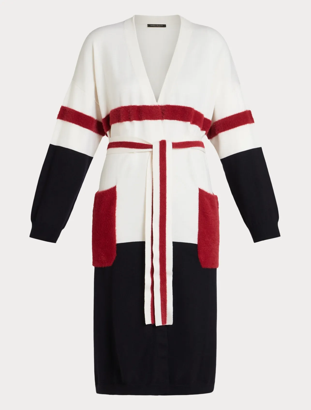 Discount Marina Rinaldi Wool cardigan ULTRAMARINE