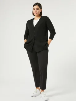 Online Marina Rinaldi Wool cardigan BLACK