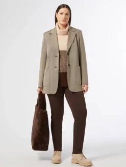 Fashion Marina Rinaldi Wool jumper TURTLEDOVE