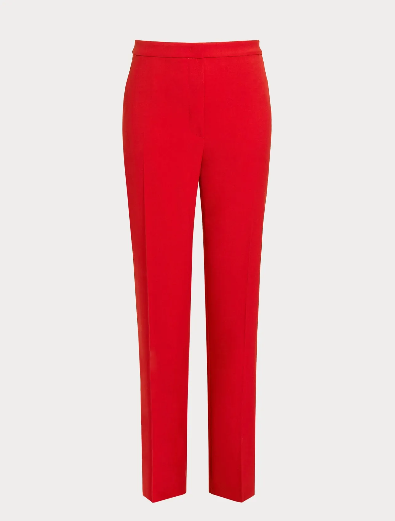 Hot Marina Rinaldi Wool satin crepe trousers RED