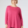 Best Marina Rinaldi Wool sweater FUCHSIA