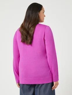 Sale Marina Rinaldi Wool sweater PINK