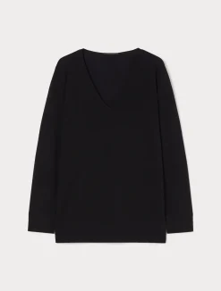 Sale Marina Rinaldi Wool sweater MIDNIGHTBLUE