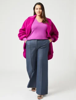 Sale Marina Rinaldi Wool sweater PINK