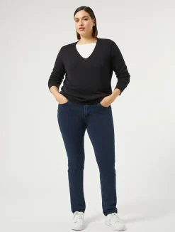 Sale Marina Rinaldi Wool sweater MIDNIGHTBLUE