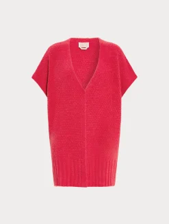Fashion Marina Rinaldi Wool-blend cape SHOCKINGPINK