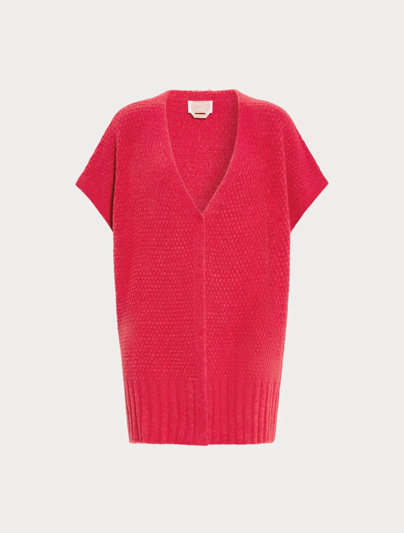 Fashion Marina Rinaldi Wool-blend cape SHOCKINGPINK