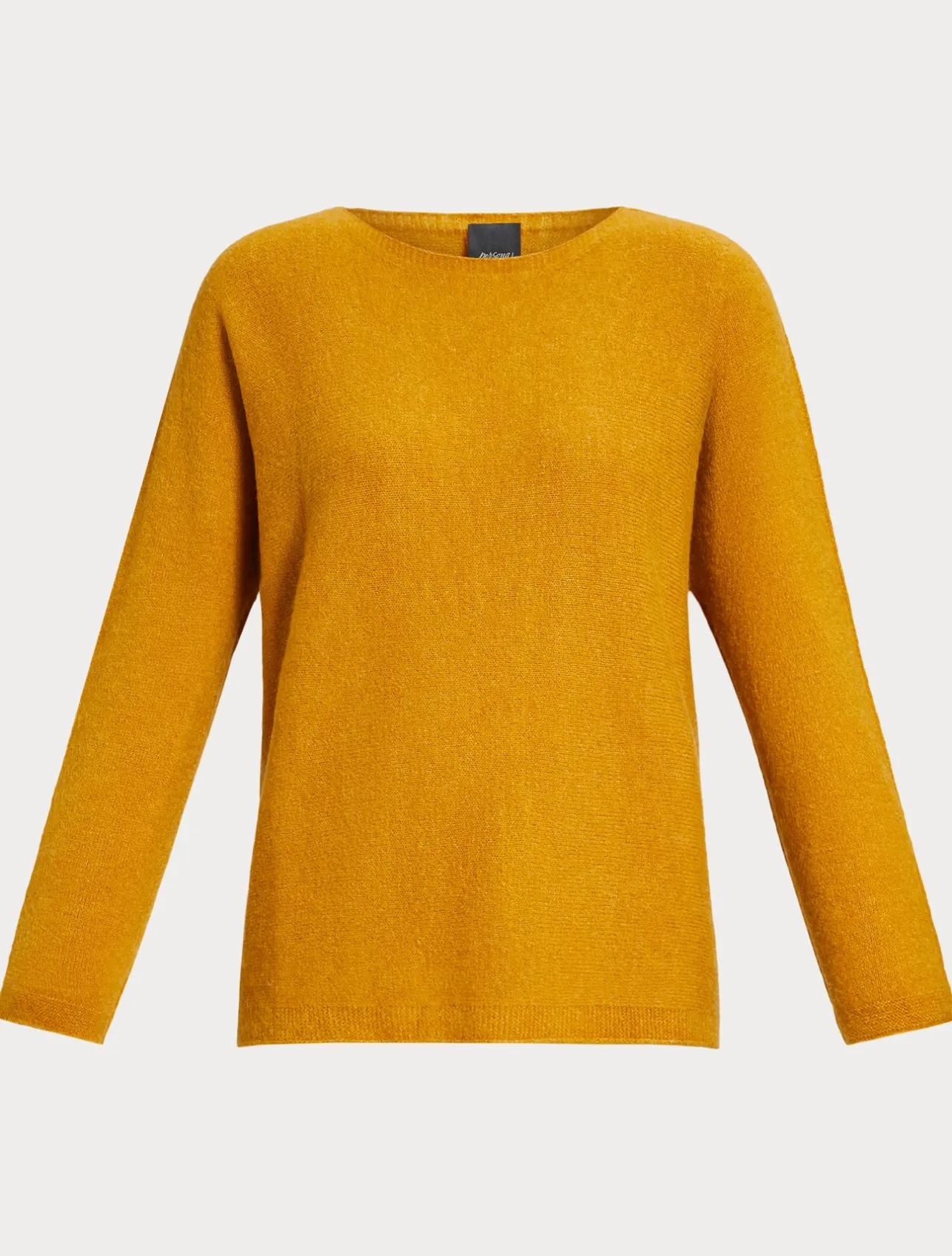 Outlet Marina Rinaldi Wool-blend sweater MUSTARD