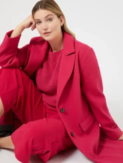 Discount Marina Rinaldi Wool-blend sweater SHOCKINGPINK