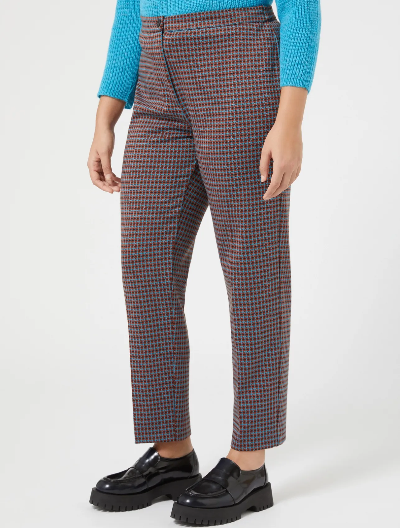 Hot Marina Rinaldi Yarn-dyed jersey trousers TANGERINE